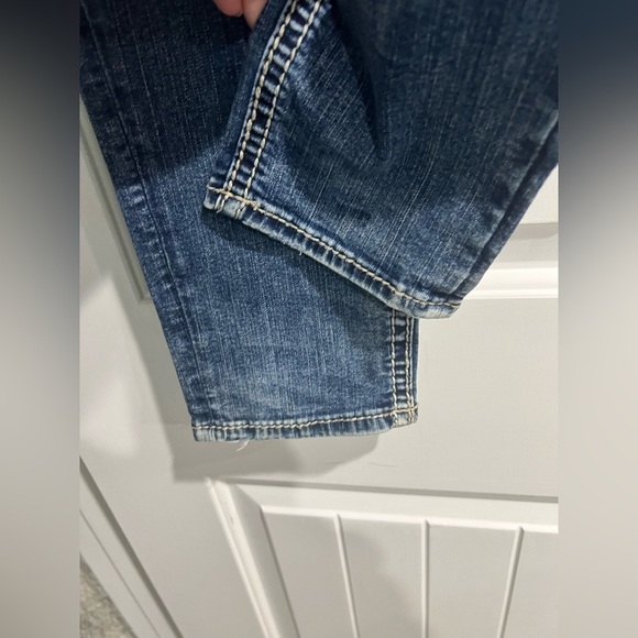 Women’s silver jeans boyfriend distressed 29/29 - Picture 6 of 12